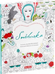 Snehulienka - omaľovánky pre deti