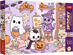 Puzzle 100 dielikov SpookyStories – Mała pracownia magii - 1 kus