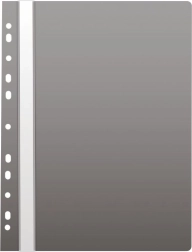 Rýchloviazač na dokumenty A4 sivý