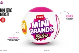 Guľa s prekvapením Mini Brands Retro – séria 1