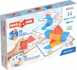 Geomag Magicube Blocks & Cards – magnetická stavebnica 16 dielikov