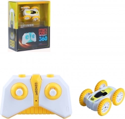 Kaskadérske RC auto mini žlté