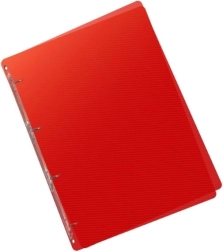 Krúžkový zakladač A5 červený