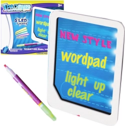 Magický LED tablet pre deti so svetlom