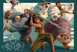 Puzzle Raya a drak MAXI 104 dielikov Clementoni