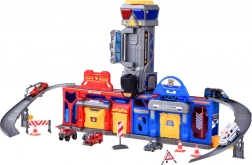 Mega Garáž 2v1 Polícia a Hasiči s Výťahom