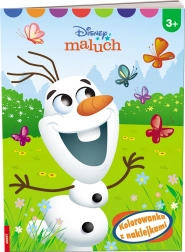 Disney malý umelec: omaľovánky so samolepkami