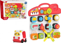 Interaktívna senzomotorická tabuľa s klavírom pre deti