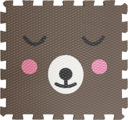 Podlaha Minideckfloor Méďa tmavohnedá