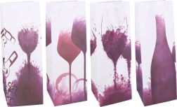 Darčeková taška na fľašu M 36 × 12,5 × 8,5 cm celoročne