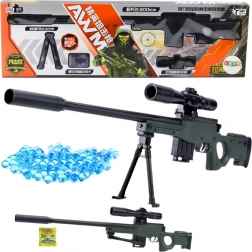 Sniperka s gélovými guľôčkami AWM 80 cm