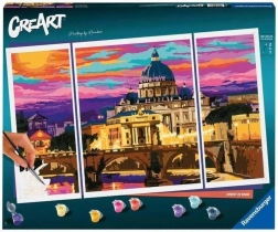 Ravensburger CreArt panorama – Rím maľovanie podľa čísel