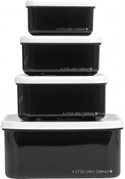 Sada štyroch desiatových krabičiek A Little Lovely Company – Vesmír