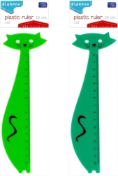 Pravítko mačka Starpak 15 cm
