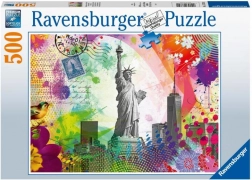 Pohľadnica z New Yorku – puzzle 500 dielikov Ravensburger