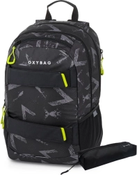 Študentský batoh s etuí OXYBAG Oxy Sport Abstract, 24 l