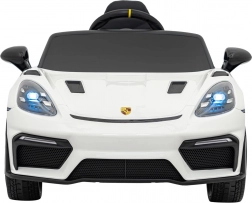 Detské elektrické auto Porsche 718 Spyder RS s panelom MP4 – Biela