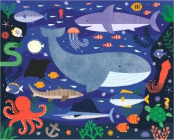 Obojstranné puzzle pod morom