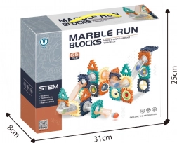 Guľôčková dráha 66 dielov