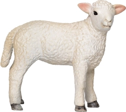 Roztomilá figúrka stojaceho jahniatka