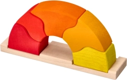 Goki drevená skladačka Východ slnka