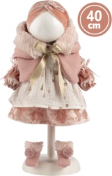 Oblečenie pre bábiku 40 cm – elegantná ružová súprava Llorens Lucia
