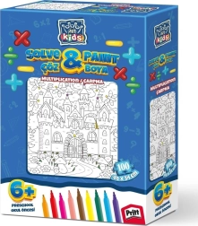 Omaľovacie puzzle ART PUZZLE Násobenie 100 dielikov