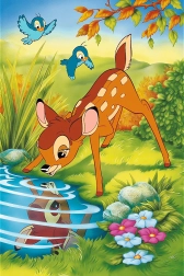 Puzzle Trefl Disney: Bambi 600 dielikov