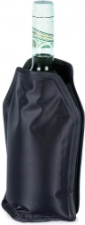 Chladiaci obal na fľašu, čierny 22 cm