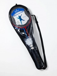 badmintonová sada pre 2 osoby SUNSPORT – 2 rakety a košíky