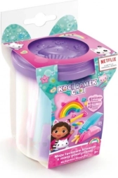 Sada s modelínou GABIN MAČACÍ DOM Moje dúhové kreácie – fialový kelímok