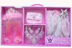 Detská princeznovská sada so sukničkou a črievičkami