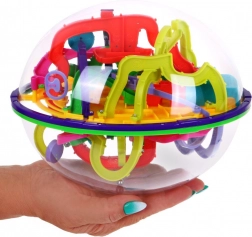 3D guľôčka s bludiskom pre deti 6+ Navádzanie guľôčok + 299 fáz + Logická a zručnostná hra