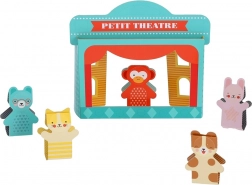 Petit Collage sada prstového bábkového divadla