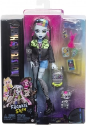 Bábika Monster High Frankie Stein s doplnkami