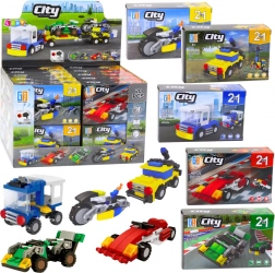 Kreatívna stavebnica City vozidlá 2v1