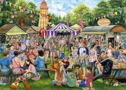 Puzzle Slávnosť klobás a cideru 1000 dielikov FALCON