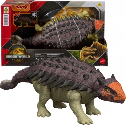 Jurassic World Rebirth figúrka Ankylosaurus 24 cm so zvukmi