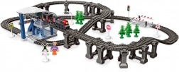 Vlaková dráha s efektmi 92 × 68 × 15 cm