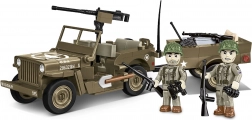 Stavebnica COBI Jeep WILLYS MB s prívesom 1:35