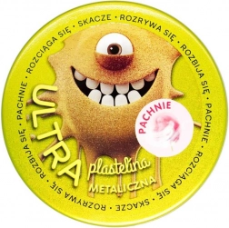 Ultra plastelína voňavá zlatá metalická cukrová vata 128 g