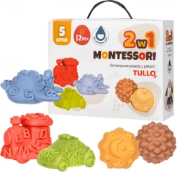 Zmyslové vozidlá s loptičkami 2v1 Tullo