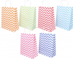 Darčeková papierová taška Celoročná stredná veľkosť