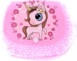 Plyšová kabelka cez rameno Jednorožec