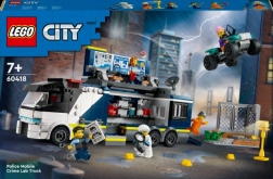 LEGO City policajné laboratórne nákladné vozidlo