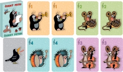 Karty Čierny Peter Krtko Hudobníci