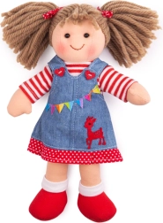 Látková bábika Hattie