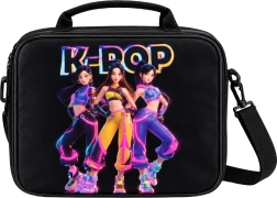Termo taška na desiatu K-Pop Demon Hunters HUNTR/X čierna