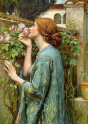 ENJOY puzzle John William Waterhouse: Duša ruže, 1000 dielikov