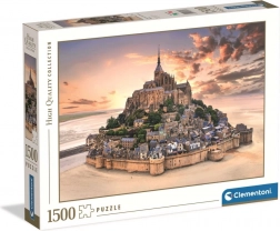 Puzzle 1500 dielikov – The Mont Saint-Michel Rising (Clementoni)